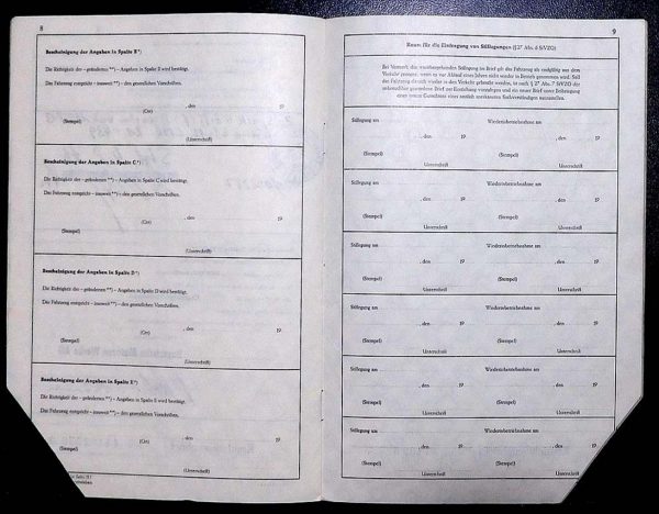 BMW 02 1802, 1972 Original Classic Car Documents for Sale! - Image 6