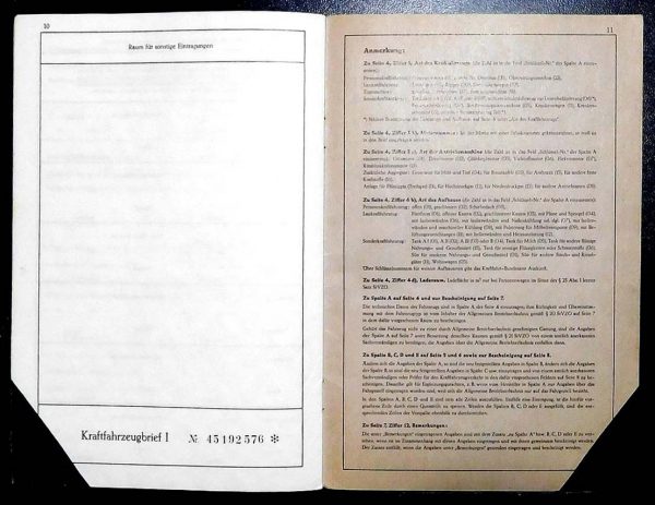 BMW 02 1802, 1972 Original Classic Car Documents for Sale! - Image 7