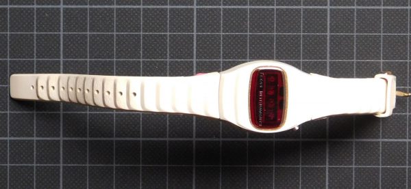 Texas Instruments TI LED Watch Series 600 WHITE Lady - Image 5