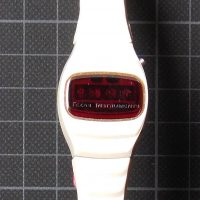 Texas Instruments TI LED Watch Series 600 WHITE Lady