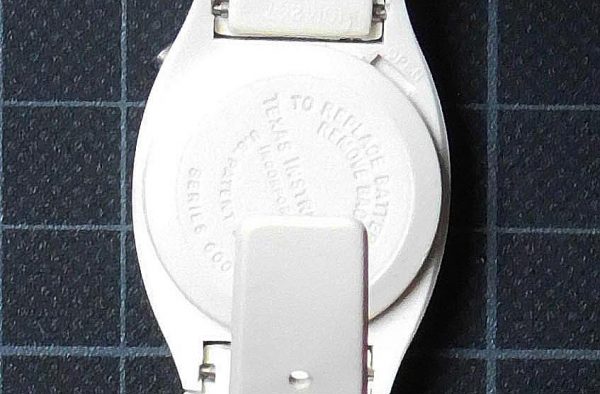 Texas Instruments TI LED Watch Series 600 WHITE Lady - Image 4