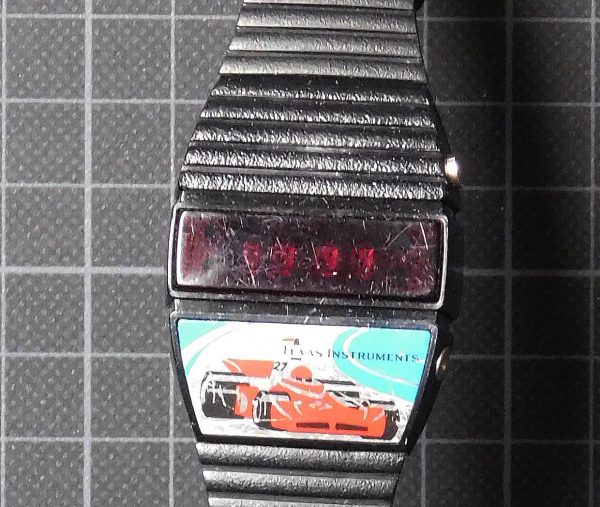 TEXAS Instruments TI-500 LED Watch Formula 1