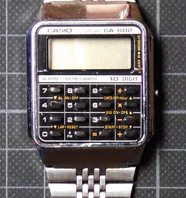 Casio CA-602 Calculator Watch