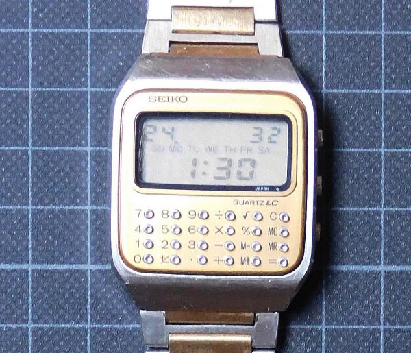 SEIKO C153-5007  Calculator Watch