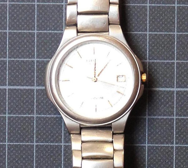 Citizen GN-4-S 12 Eco-Drive Titanium Watch - Image 5