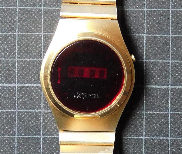 Marcel  LED Watch gold color
