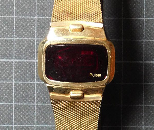 Pulsar LED Watch Time Computer P3408-2 men's dress - Image 2
