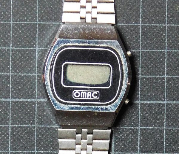 OMAC LCD WATCH